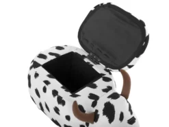 Dyrepuf med opbevaring COW Hvid Ko
