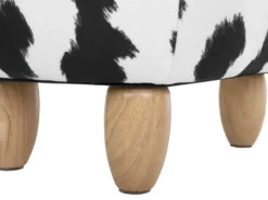 Dyrepuf med opbevaring COW Hvid Ko