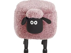 Dyrepuf med opbevaring SHEEP Lyserød Får