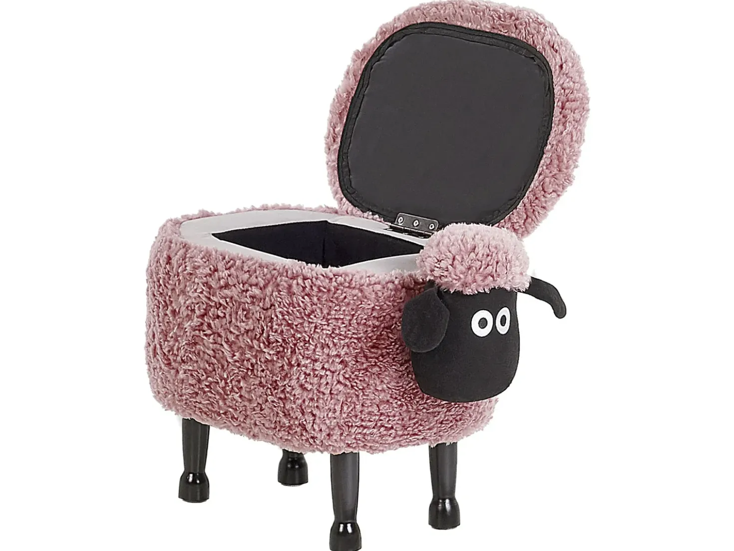 Dyrepuf med opbevaring SHEEP Lyserød Får