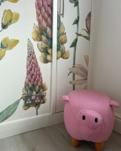 Dyrepuf PIGGY Lyserød Gris