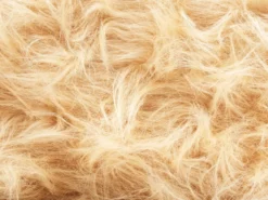 Dyrepuf WOOLLY Kunstig pels Sand Beige Næsehorn
