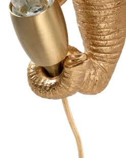 Elefant Væglampe ELEPHANTI Guld