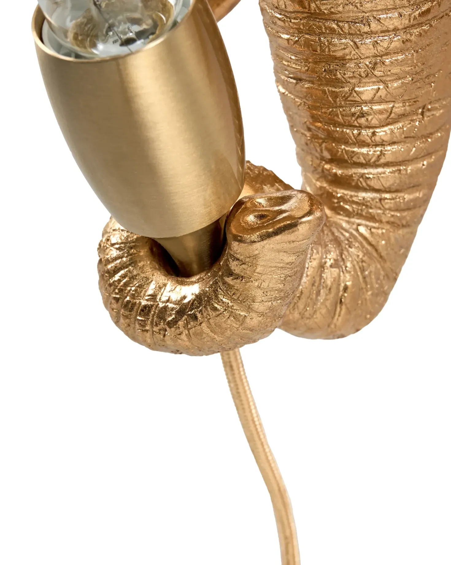 Elefant Væglampe ELEPHANTI Guld