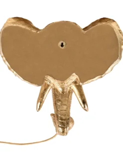 Elefant Væglampe ELEPHANTI Guld