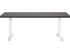 Elektrisk justerbart hæve sænkebord DESTINAS Sort/hvid 180 cm 80 cm