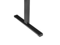 Elektrisk justerbart hæve sænkebord TAVARES Sort 120 cm 60 cm