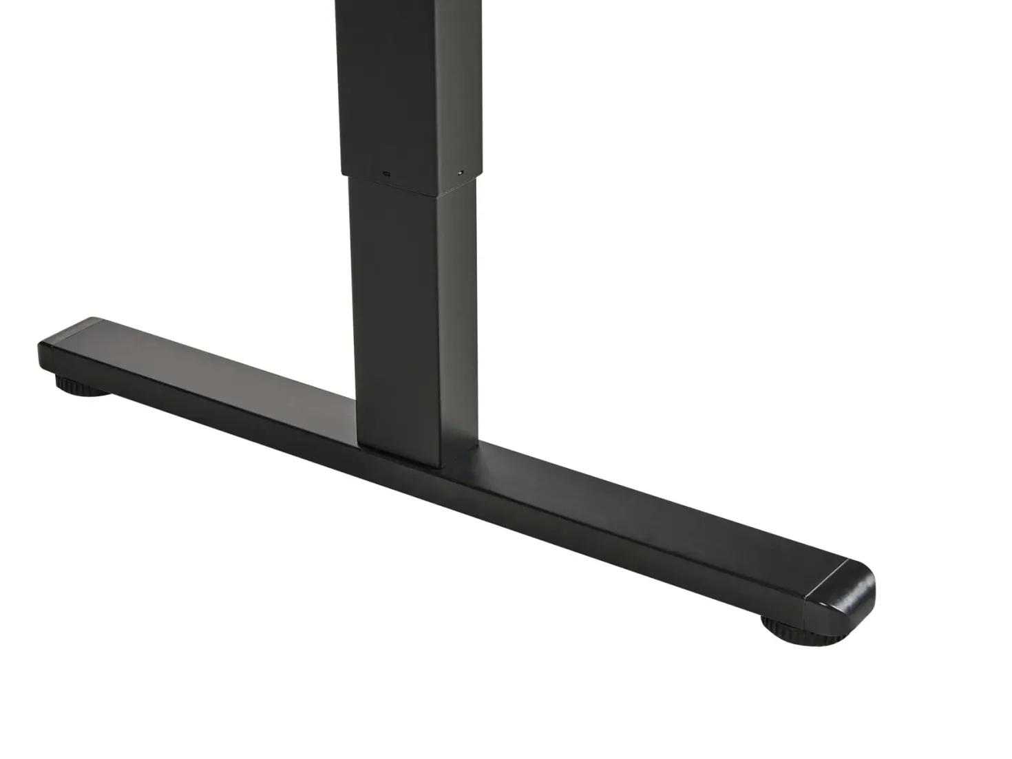 Elektrisk justerbart hæve sænkebord WILBANKS Brun/sort 120 cm 60 cm med USB-port