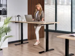 Elektrisk justerbart hæve sænkebord DESTINES 180 cm 72 cm