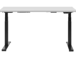 Elektrisk justerbart hæve sænkebord DESTIN II Grå/sort 130 cm 72 cm