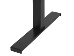 Elektrisk justerbart hæve sænkebord DESTIN II Grå/sort 130 cm 72 cm