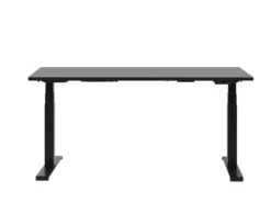 Elektrisk justerbart hæve sænkebord DESTIN II Sort 160 cm 72 cm