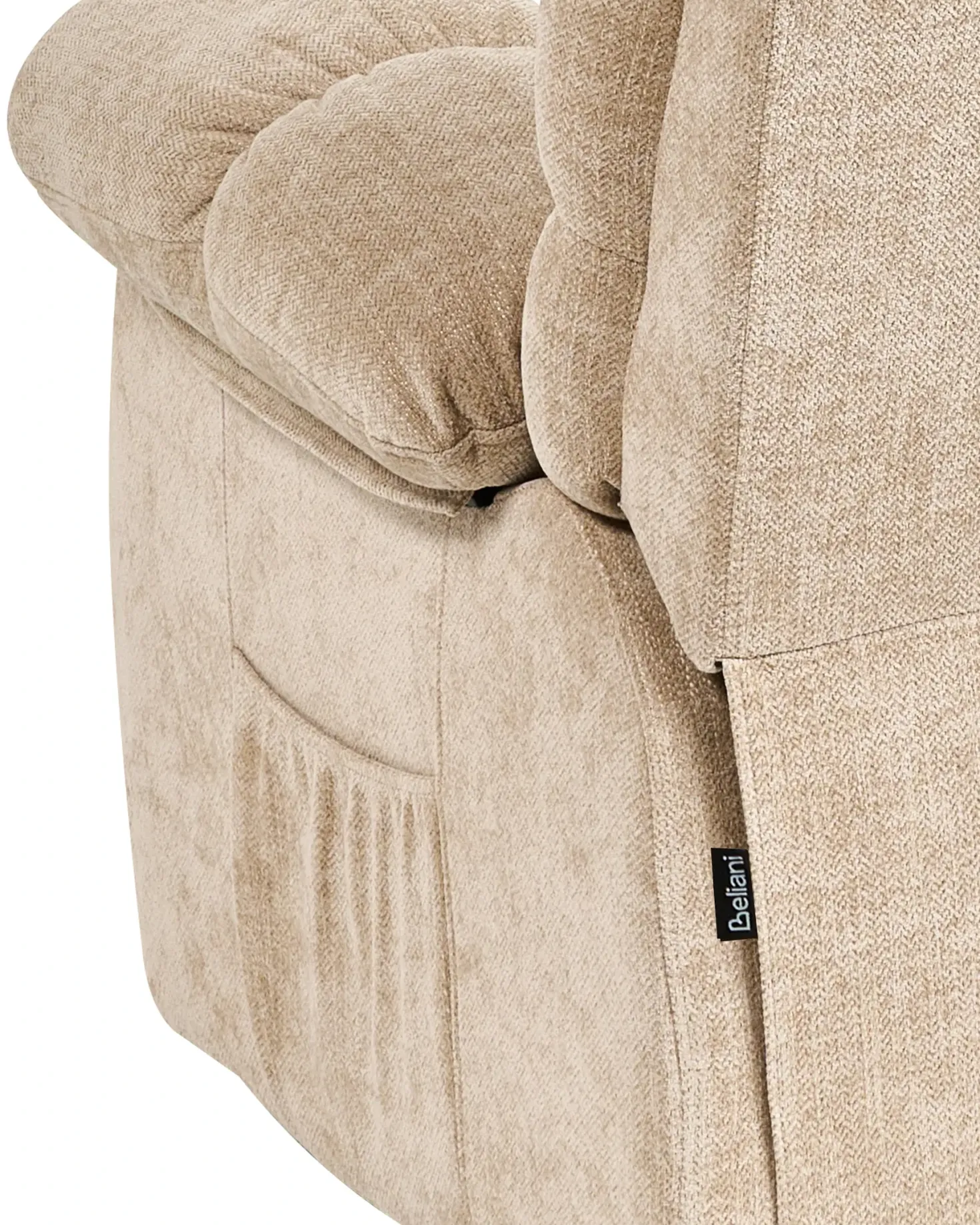 Elektrisk recliner stol ARES Inkl. fodstøtte Beige
