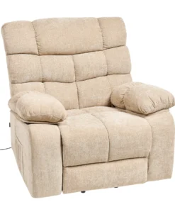 Elektrisk recliner stol ARES Inkl. fodstøtte Beige