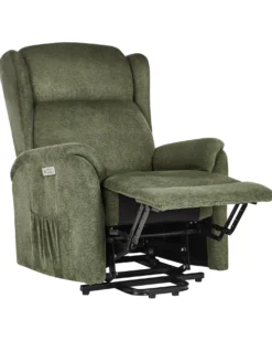 Elektrisk recliner stol ELEGY Inkl. fodstøtte Grøn