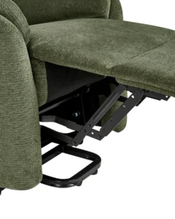 Elektrisk recliner stol ELEGY Inkl. fodstøtte Grøn