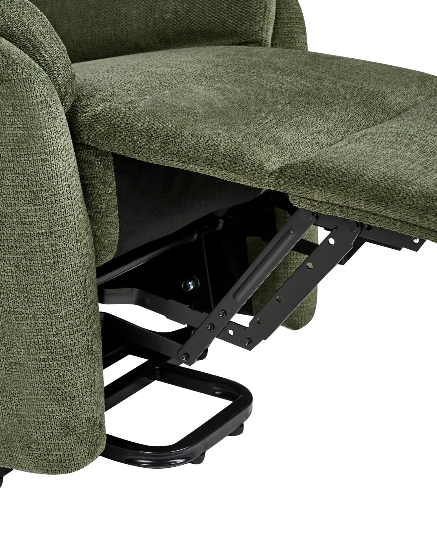 Elektrisk recliner stol ELEGY Inkl. fodstøtte Grøn