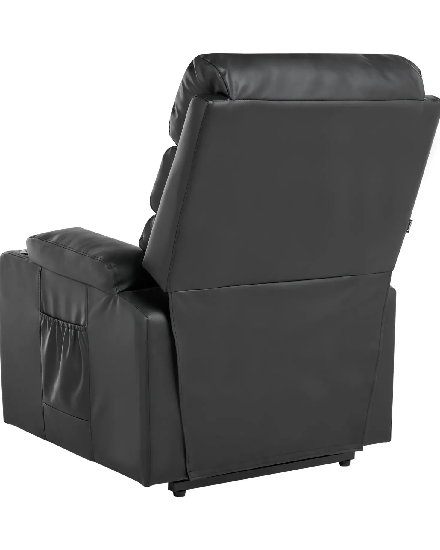 Elektrisk recliner stol ETER Kunstlæder Sort