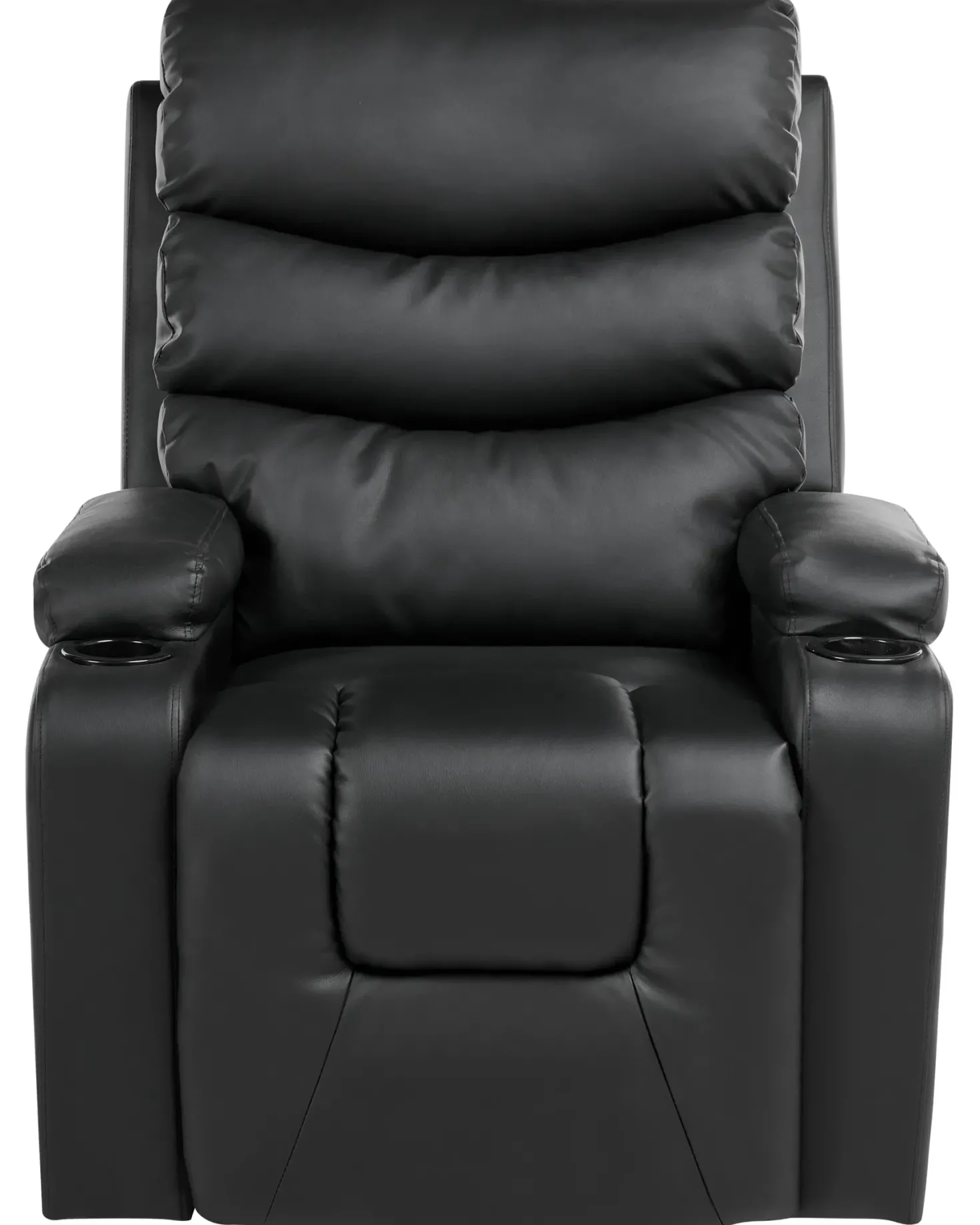 Elektrisk recliner stol ETER Kunstlæder Sort