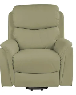 Elektrisk recliner stol GLORIE massagefunktion Grøn