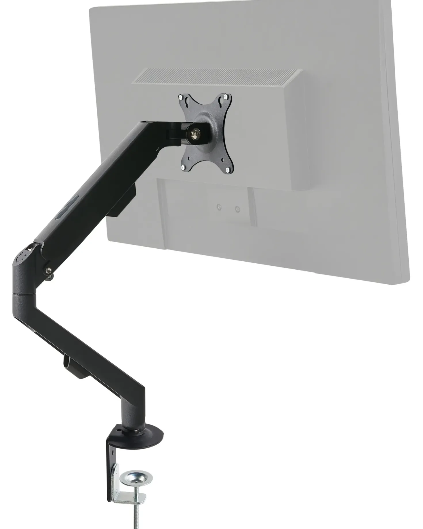 Enkelt monitorholder MARM Sort