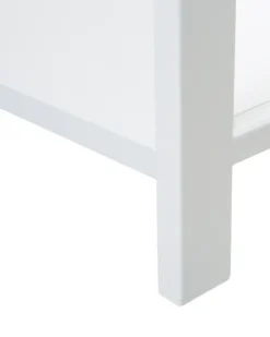 5-etagers reol BOGOTA 165 cm Hvid
