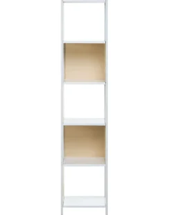 5-etagers reol BOGOTA 165 cm Hvid