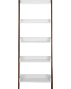 5-etagers reol MOBILE TRIO 164 cm Brun/hvid