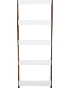 5-etagers reol MOBILE TRIO 164 cm Brun/hvid