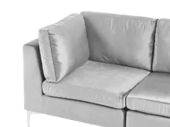 EVJA 3 personers Modulsofa Grå Velour
