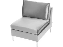 EVJA 3 personers Modulsofa Grå Velour