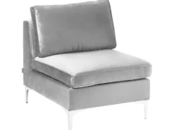 EVJA 3 personers Modulsofa Grå Velour