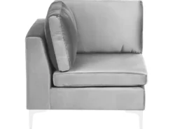 EVJA 3 personers Modulsofa Grå Velour