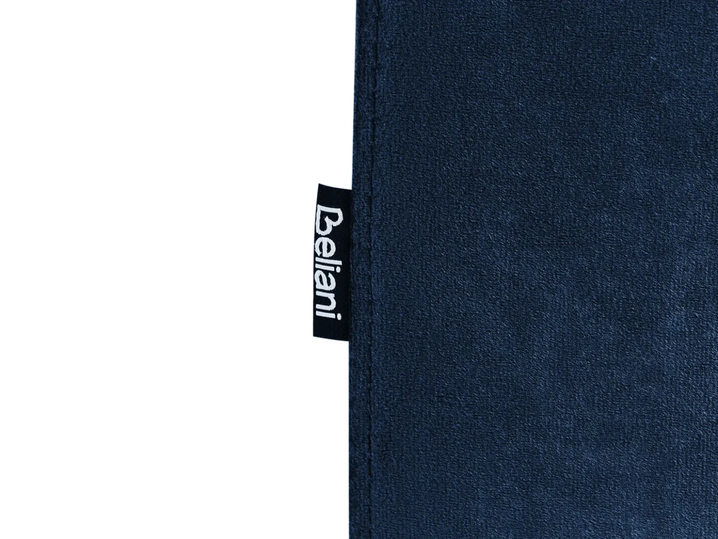 EVJA 6 personers U-formet modulsofa Navy Blå Velour