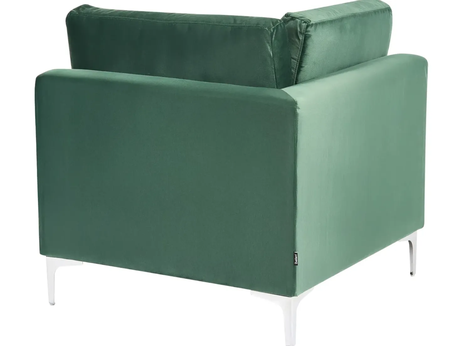 EVJA 6 personers U-formet modulsofa Grøn Velour