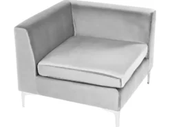 EVJA Hjørnemodul Grå Velour