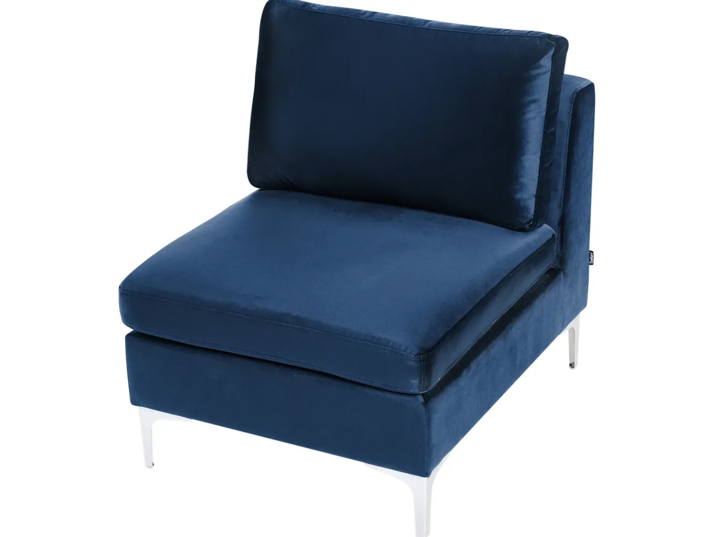 EVJA Stol Modul Navy Blå Velour