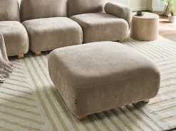 Fodskammel AMLI Beige