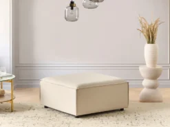 Fodskammel ARDAL Beige