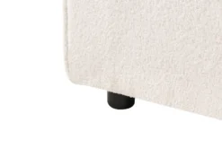 Fodskammel ARDAL Boucle Cremehvid