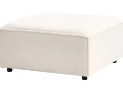 Fodskammel ARDAL Boucle Cremehvid
