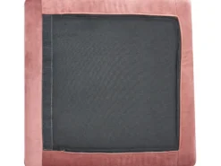 Fodskammel EVJA Velour Lyserød