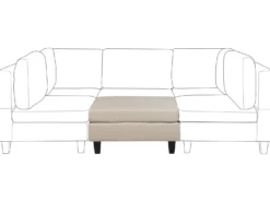 Fodskammel FEVIK Beige