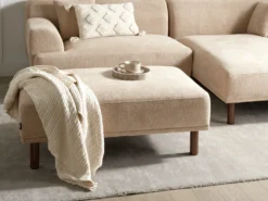 Fodskammel HOLT Beige