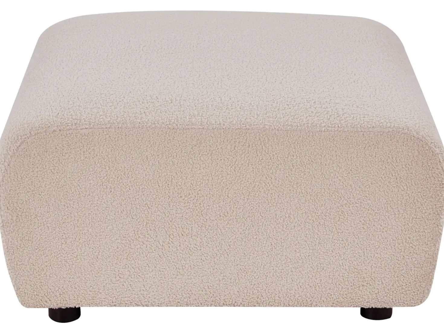 Fodskammel KIVVIK Boucle Beige