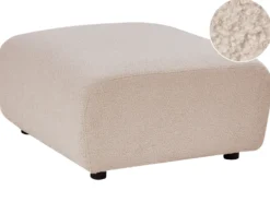 Fodskammel KIVVIK Boucle Beige