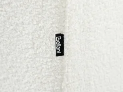 Fodskammel LUNGO Boucle Hvid
