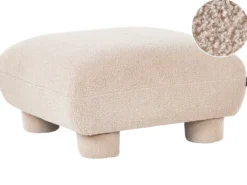 Fodskammel MJALBI Boucle Beige