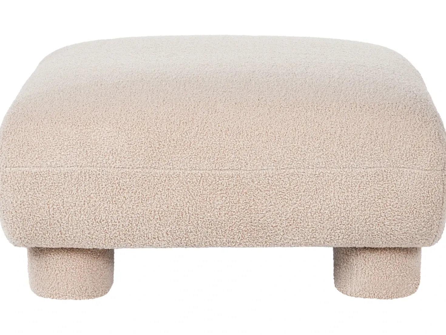 Fodskammel MJALBI Boucle Beige