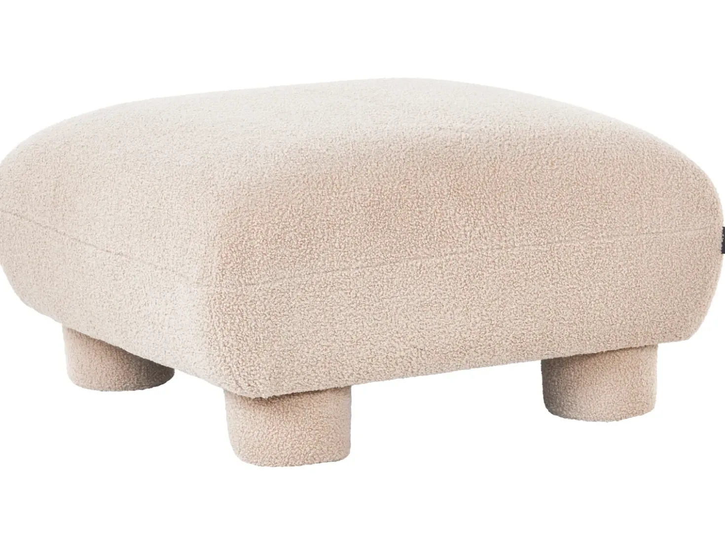 Fodskammel MJALBI Boucle Beige
